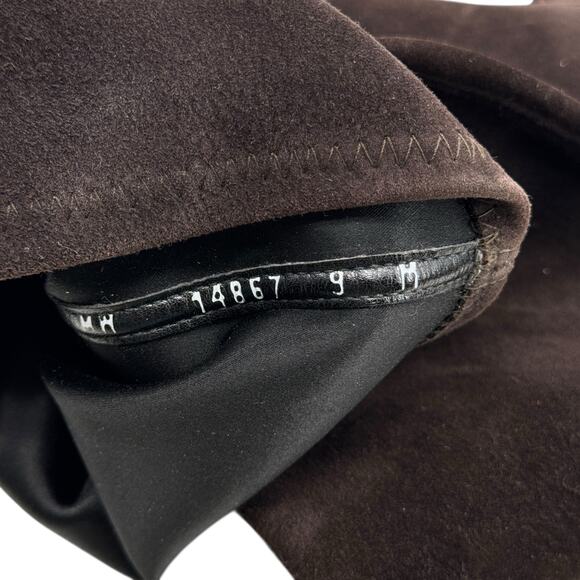 Stuart Weitzman Knee High Stretch Platform Boots SZ 9 Womens Brown Tall Stiletto - Picture 12 of 12